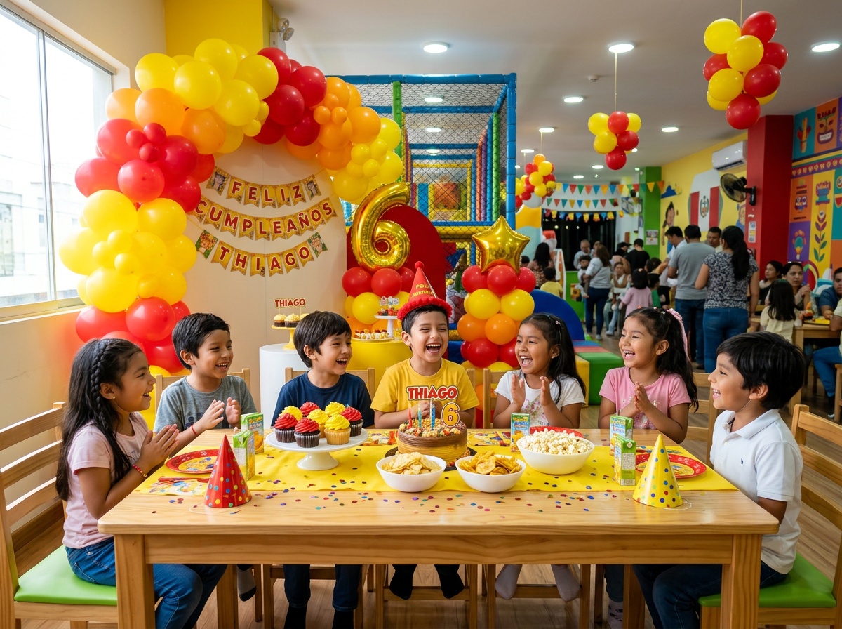 Fiesta de cumpleaños en Play Zona Perú
