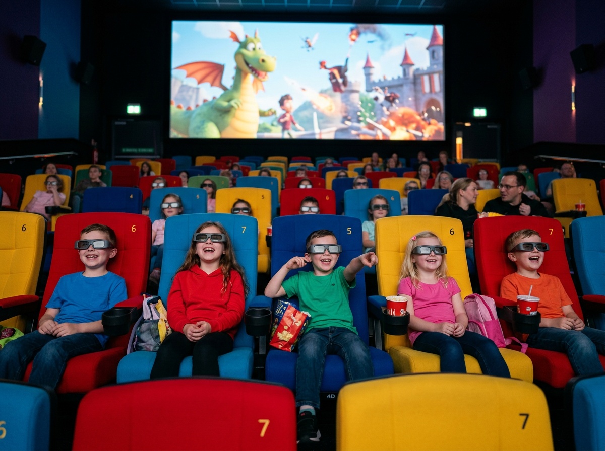 Cine 4D para niños Lima